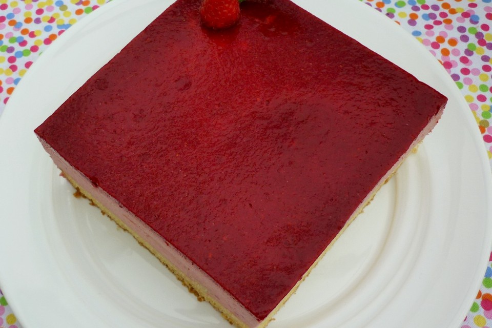 Bavarois aux framboises