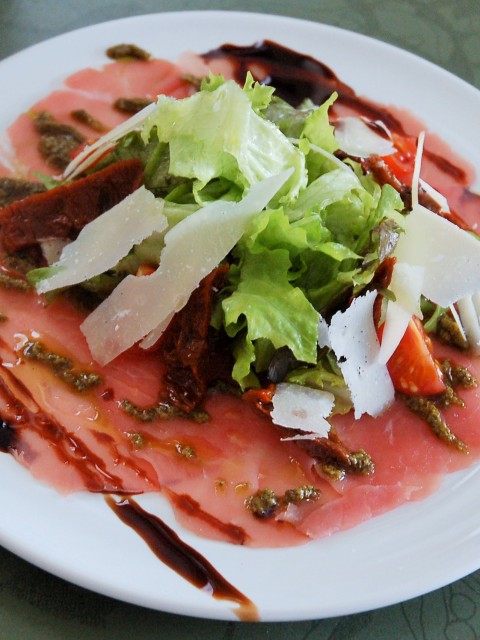 Carpaccio de boeuf