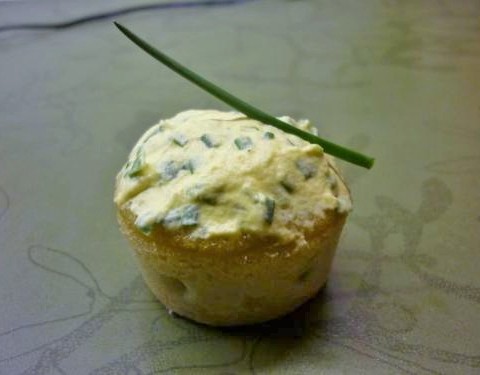 Minicupcakes aux petits pois