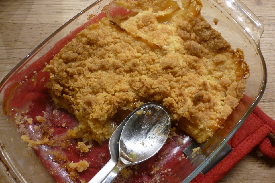 Crumble aux pommes (4)