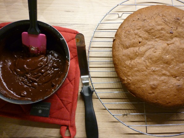 Gateau au chocolat et à la banane (13)