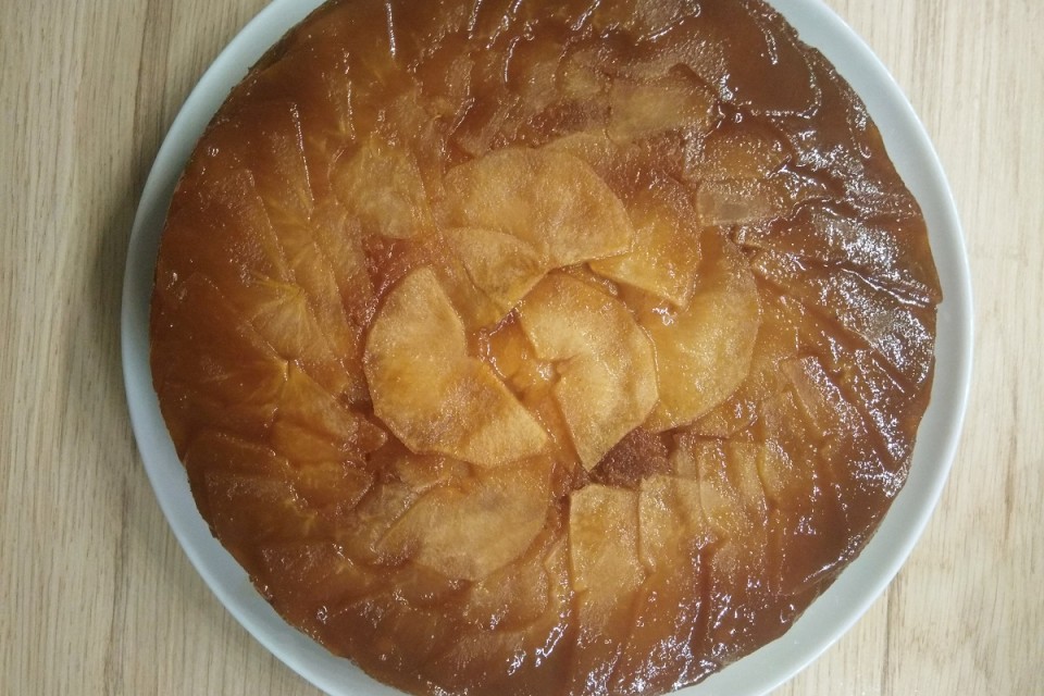 Brownies façon tatin