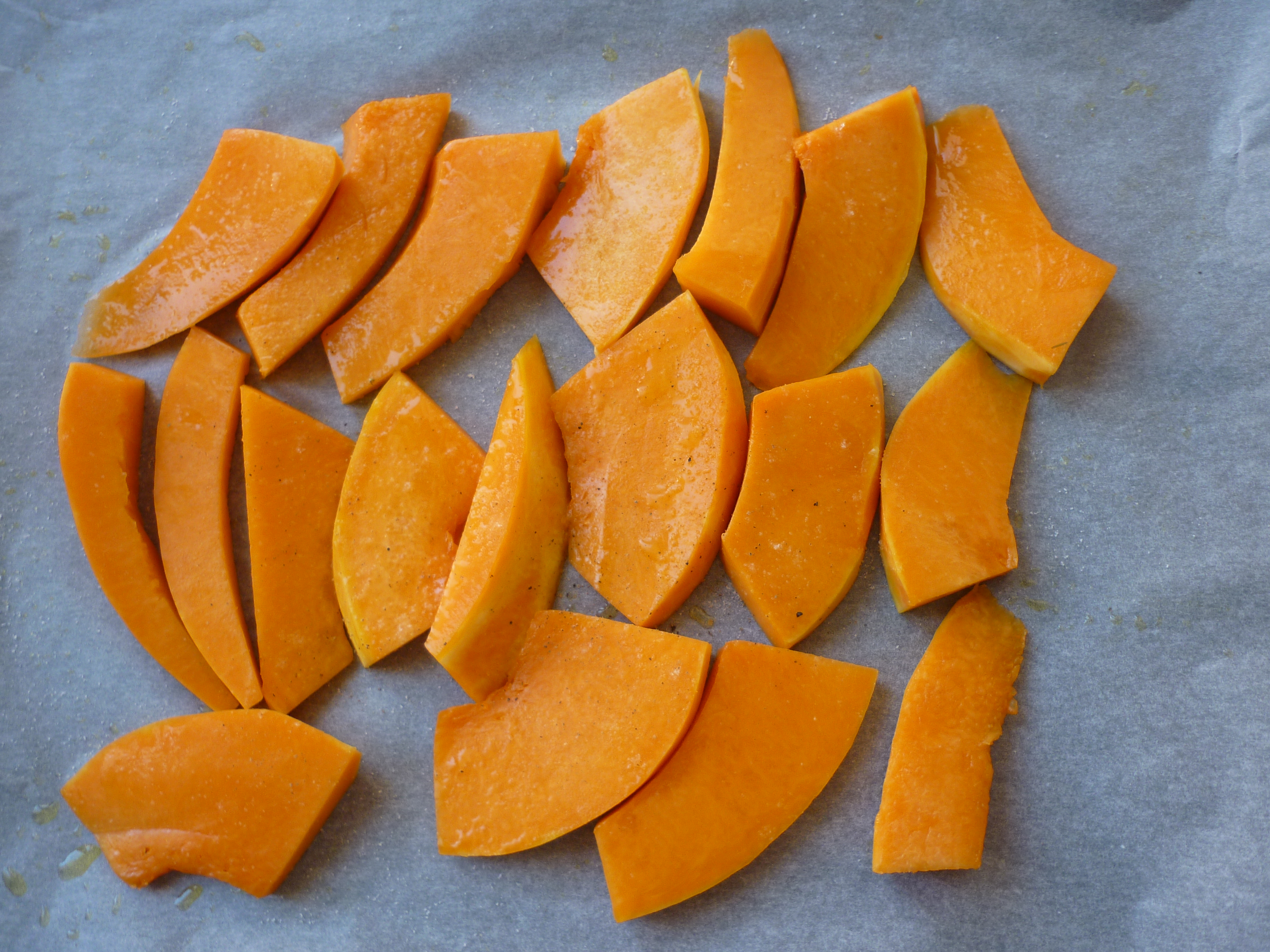 Potiron rôti à la feta - Les Gourmandises de Cha